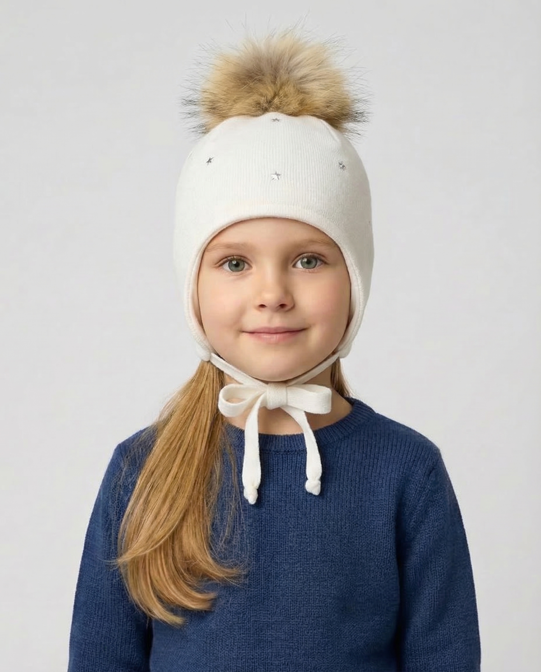 Шапка GUSTI GW25AC1236G-MILK - фото 1