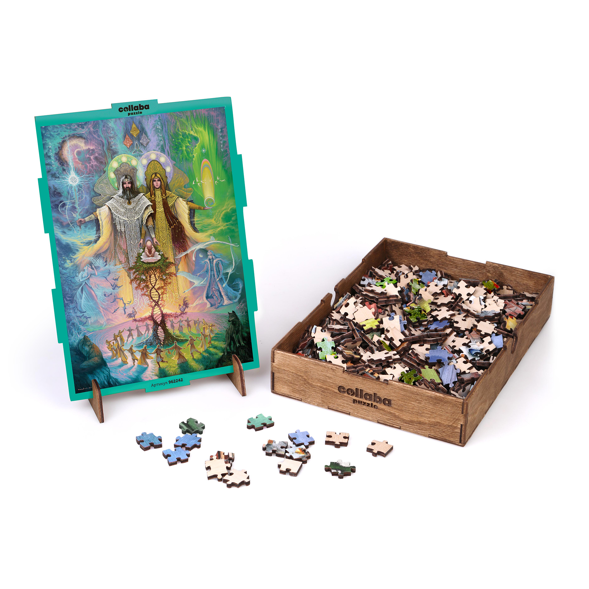 Пазл Collaba puzzle деревянный - фото 11