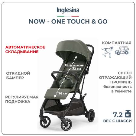 Коляска прогулочная Inglesina Now Sprint green
