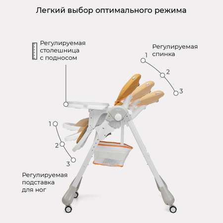 Стульчик для кормления Rant Cream классический