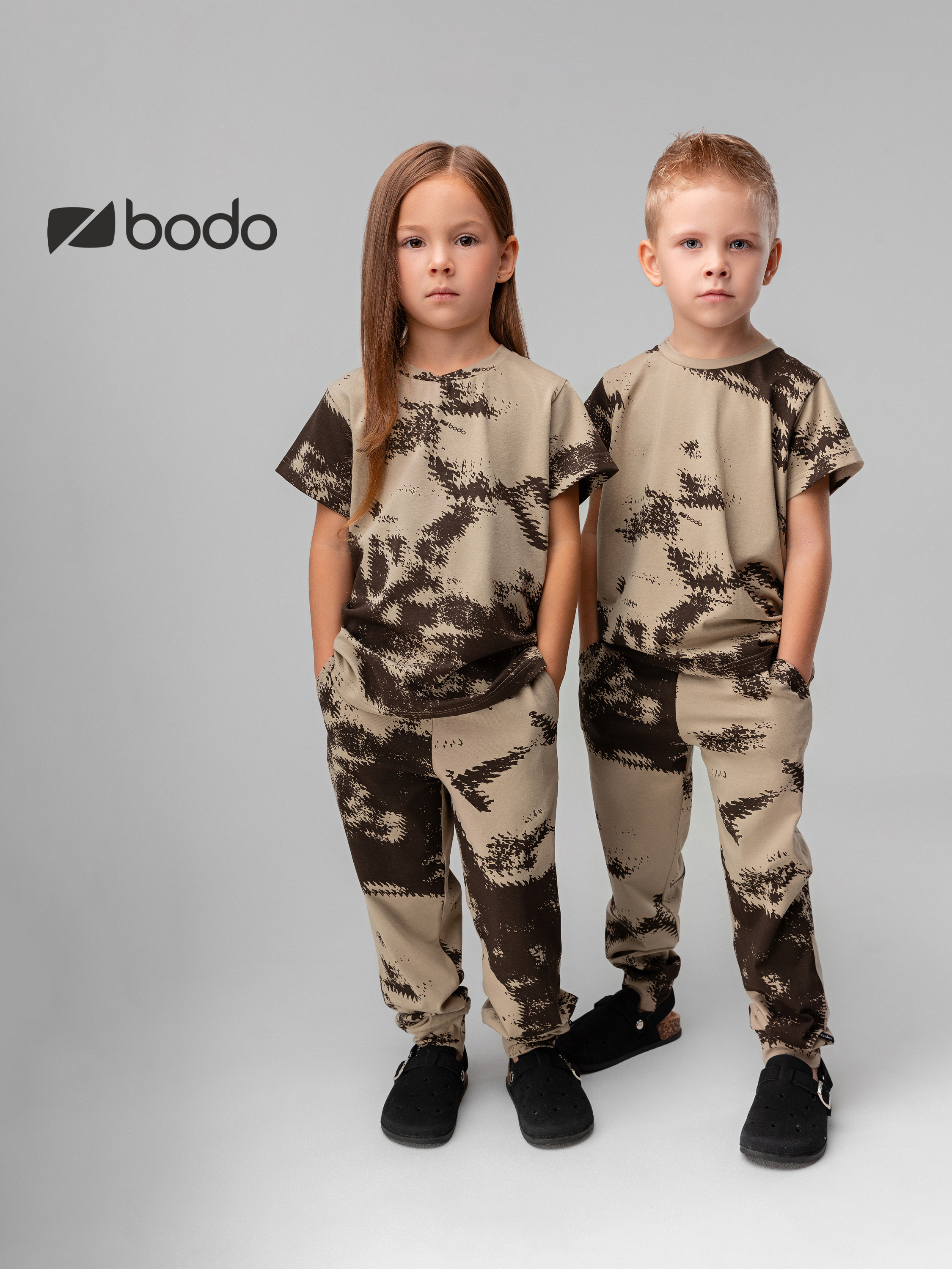 Костюм спортивный Bodo 11-360МU_бежевый (коричневый) - фото 2