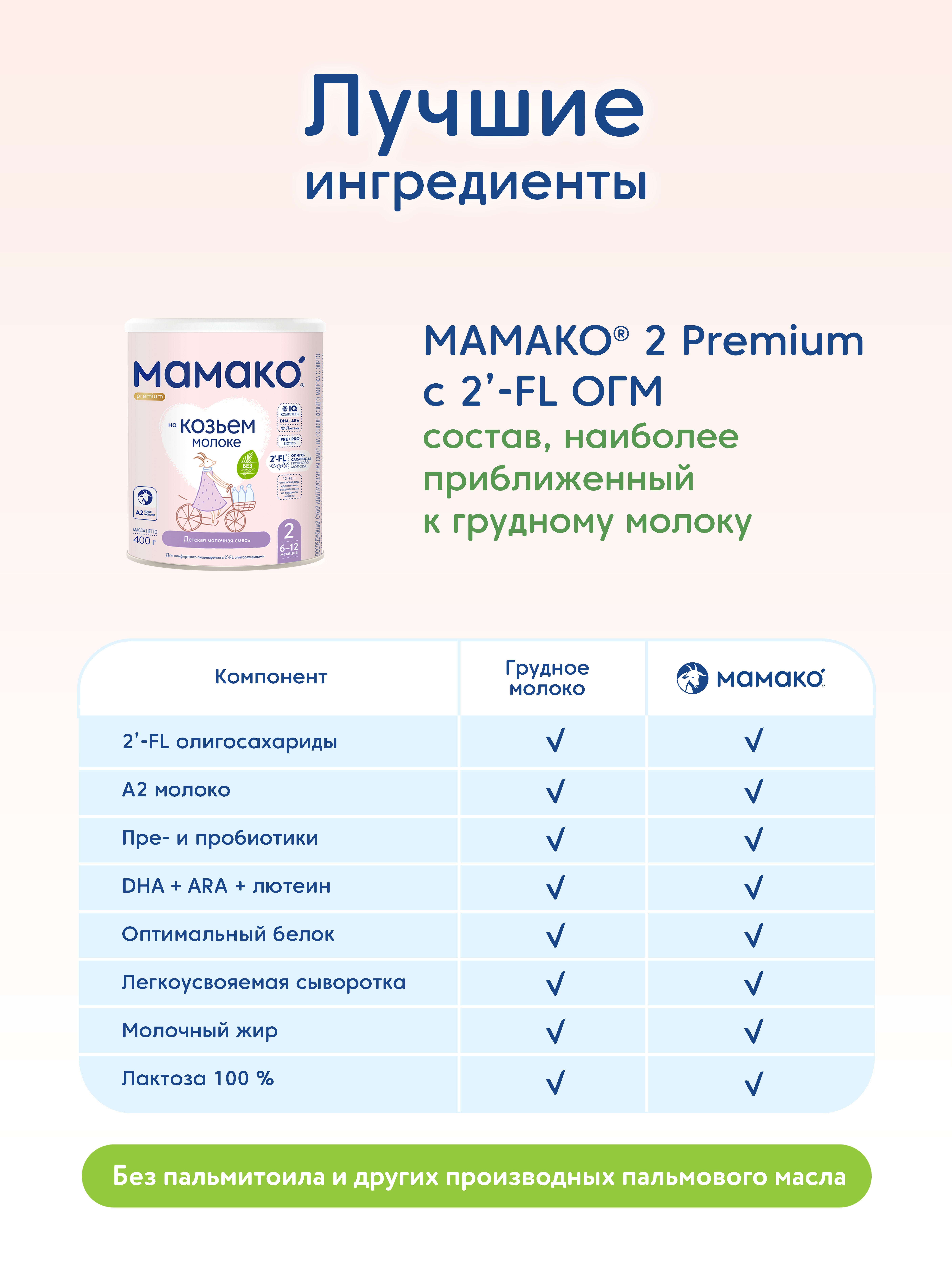 Смесь Мамако 2 Premium на козьем молоке 400г с 6месяцев - фото 11