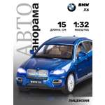 Внедорожник АВТОпанорама BMW X6 1:32
