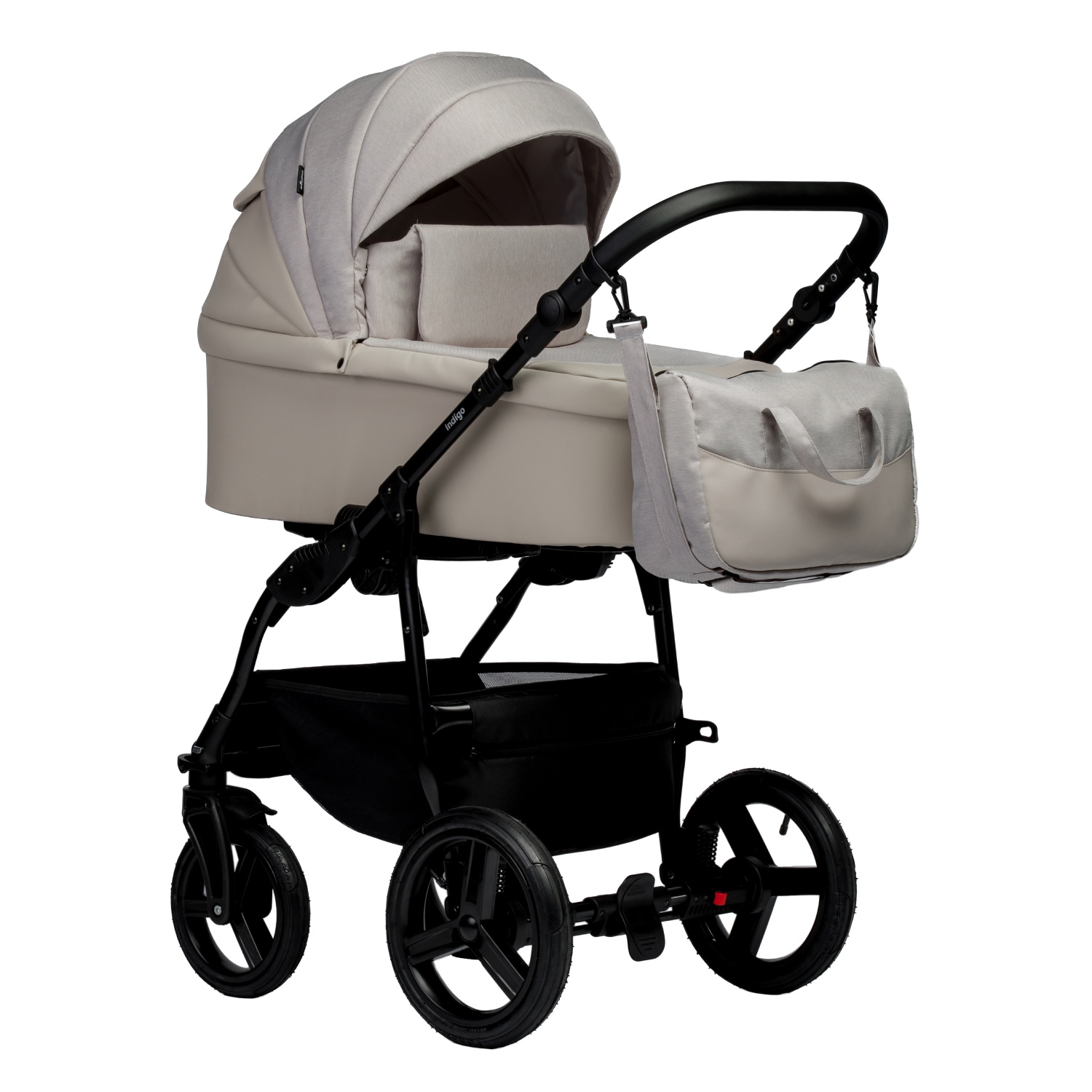 Коляска 2в1 Indigo Impulse Eco Ie 02 бежевый - фото 1