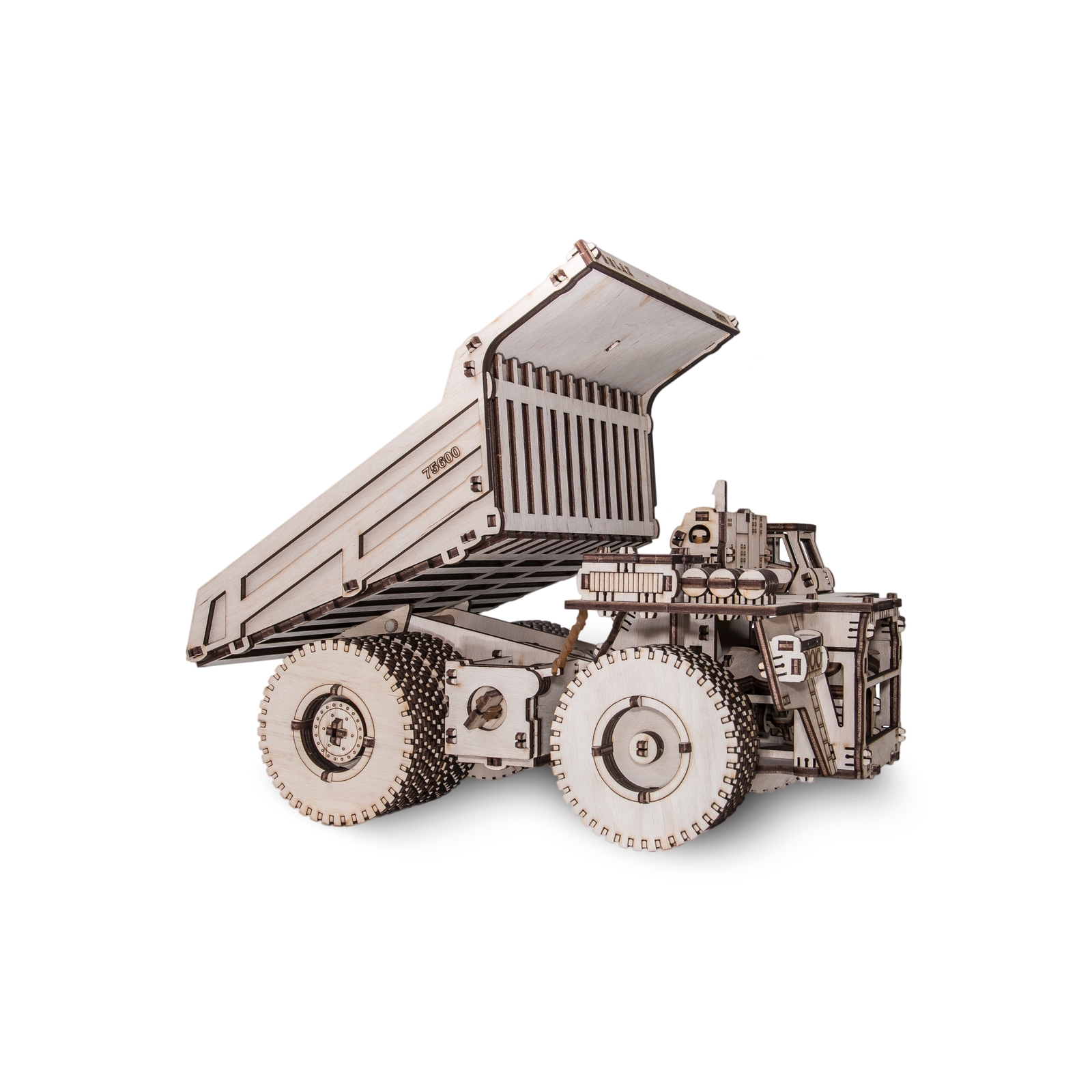 Конструктор Eco Wood Art Belaz 75600 деревянный 307 дет. - фото 5