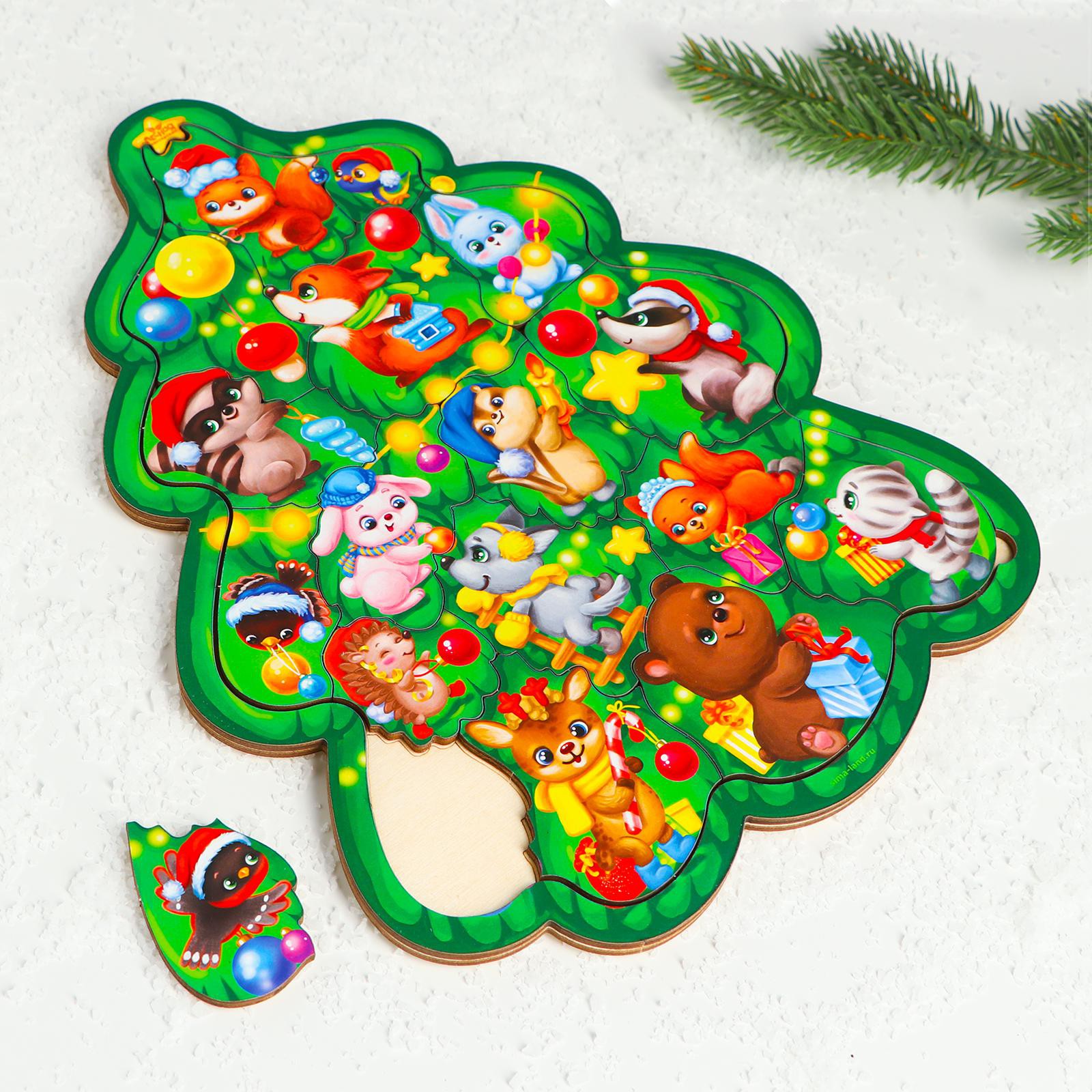 Настольная игра Лесная мастерская Головоломка - фото 3