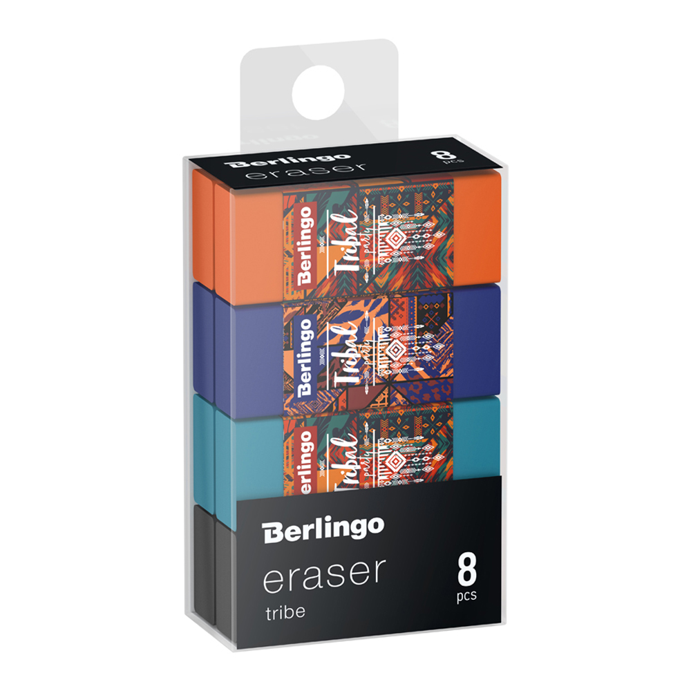 Ластик BERLINGO 8 шт. - фото 1