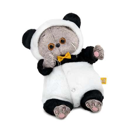 Мягкая игрушка BUDI BASA Кот Басик в кигуруми Панда