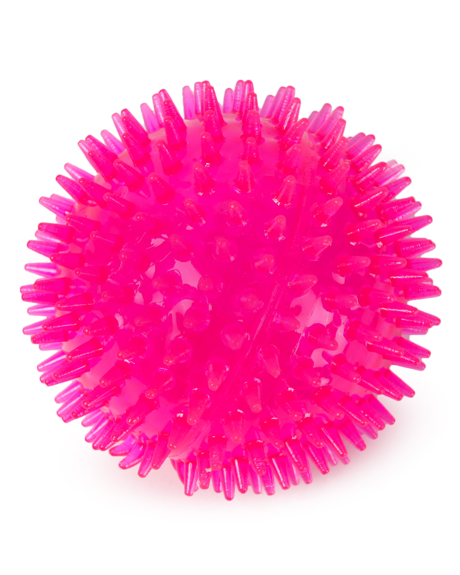 Игрушка для собак Barbaks Мяч с зубчиками пищит TPR 8см в ассортименте - фото 2