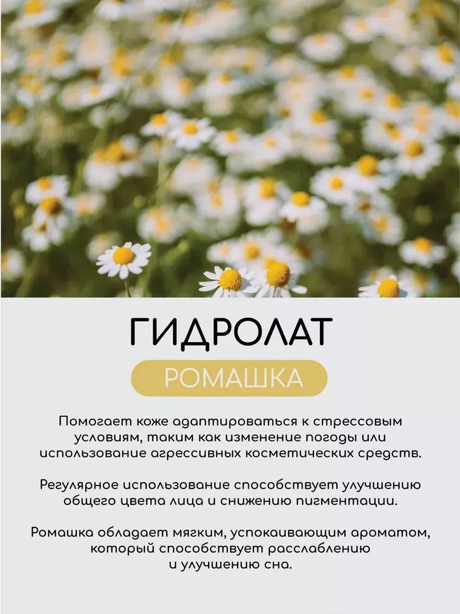 Набор Краснополянская косметика Ромашка Мохито гидролат, бальзам - фото 13
