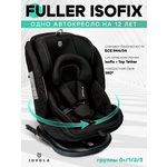 Автокресло Indigo Fuller черный Isofix 0+/1/2/3 (0-36 кг)