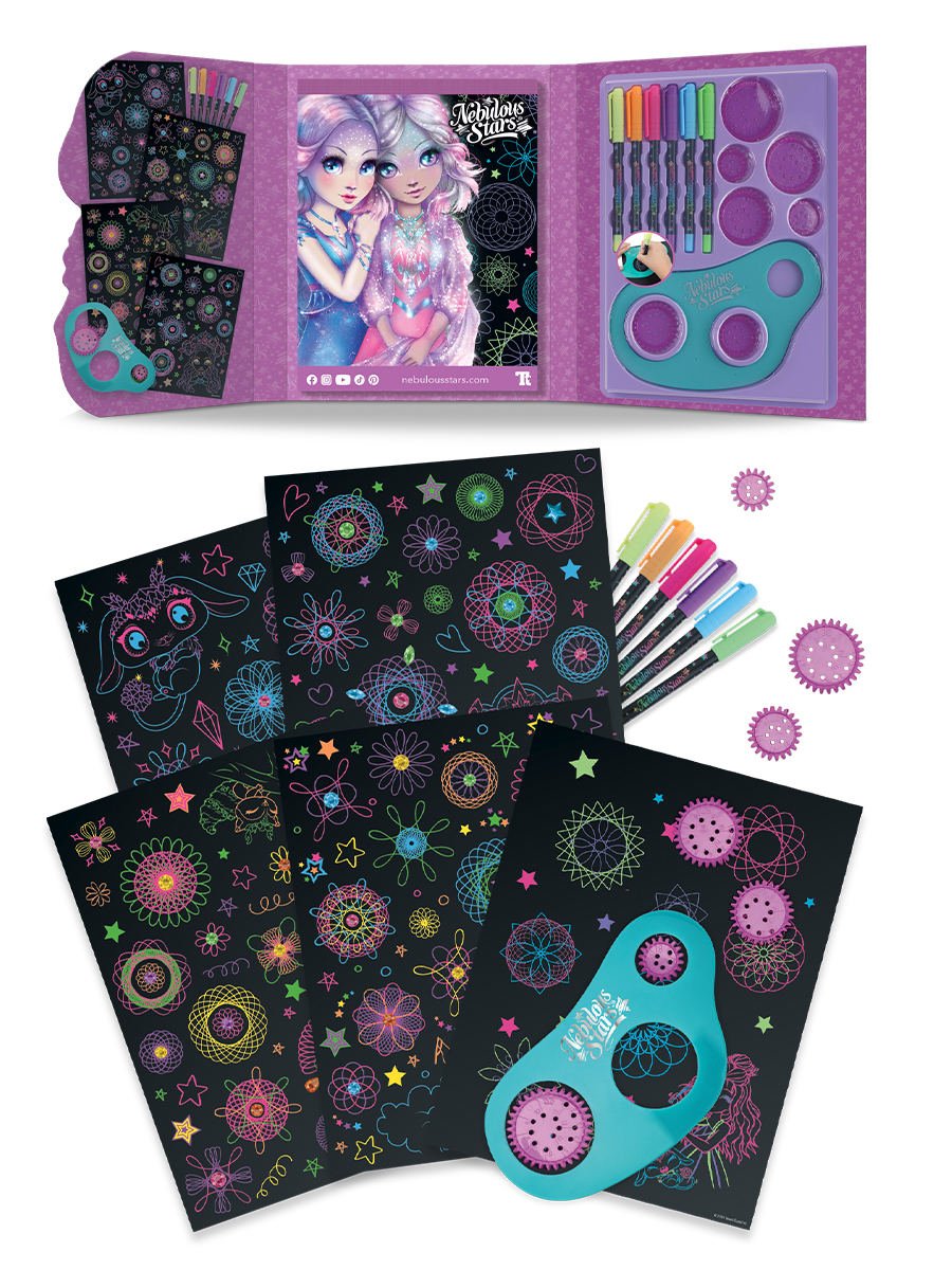 Набор для творчества Nebulous Stars по созданию Космических узоров серия Space, 11383_NSDA - фото 1