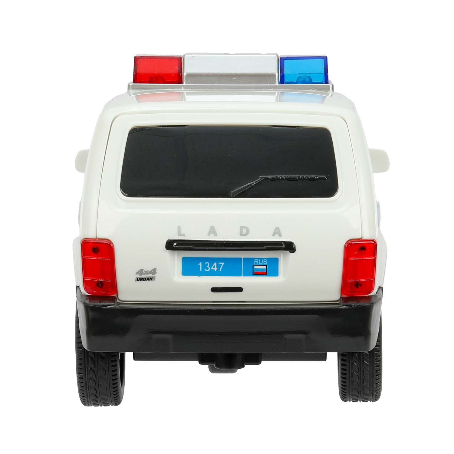Полицейская машина Технопарк LADA Lada Urban белый 392865 - фото 11