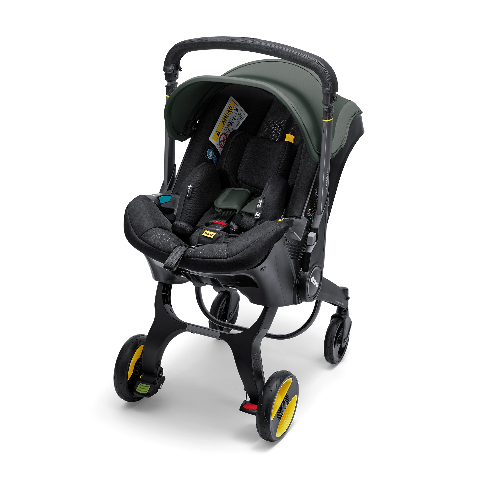 Автокресло Doona i, цвет: Slate Green Isofix 0 (0 -13 кг) серый - фото 25