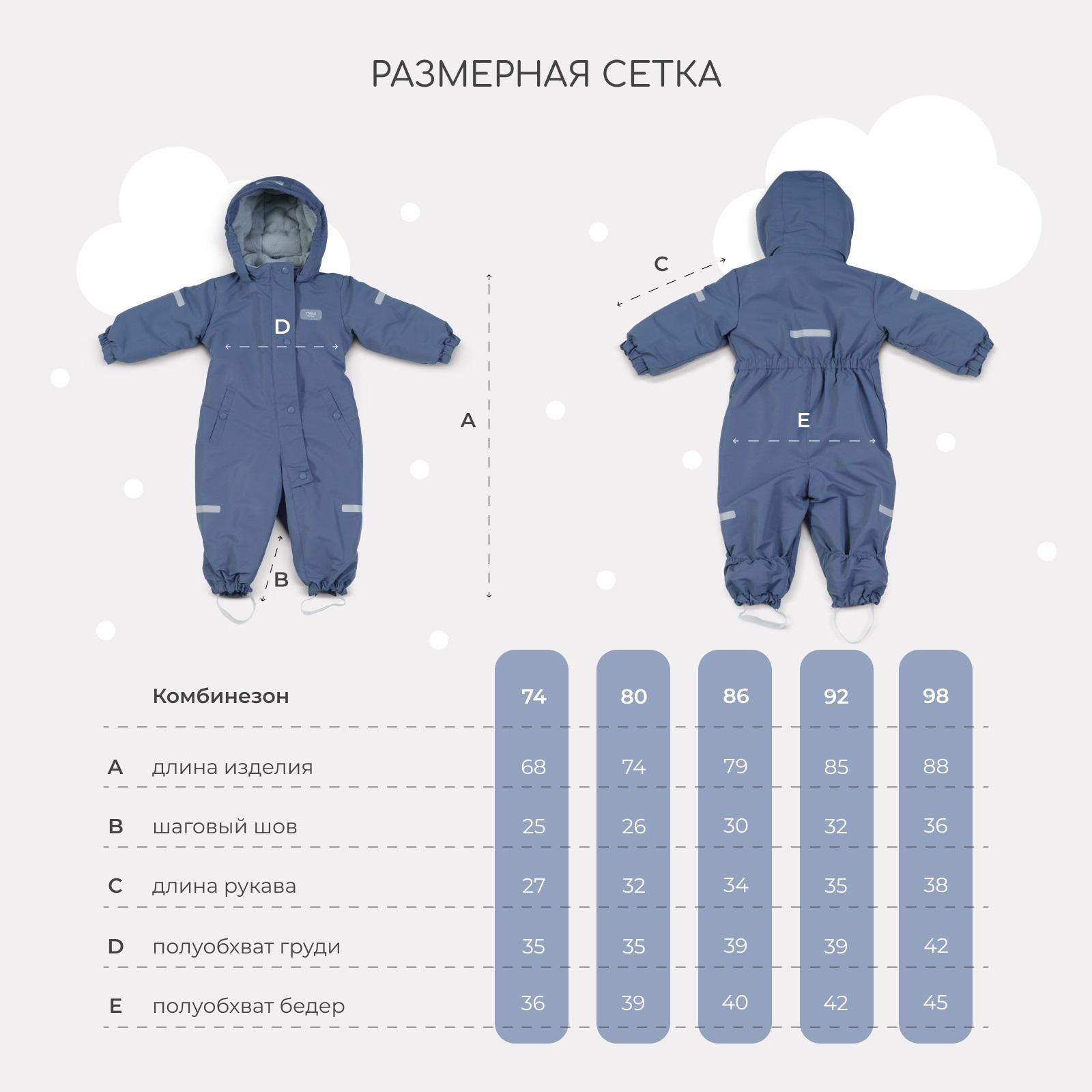 Комбинезон MOWbaby 4670078666741 - фото 7