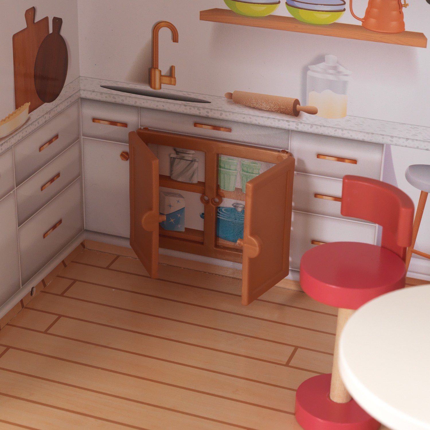 Домик для кукол KidKraft с мебелью 10238_KE - фото 13