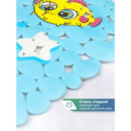 Коврик для ванной VILINA Осьминожка 36 x 69 см