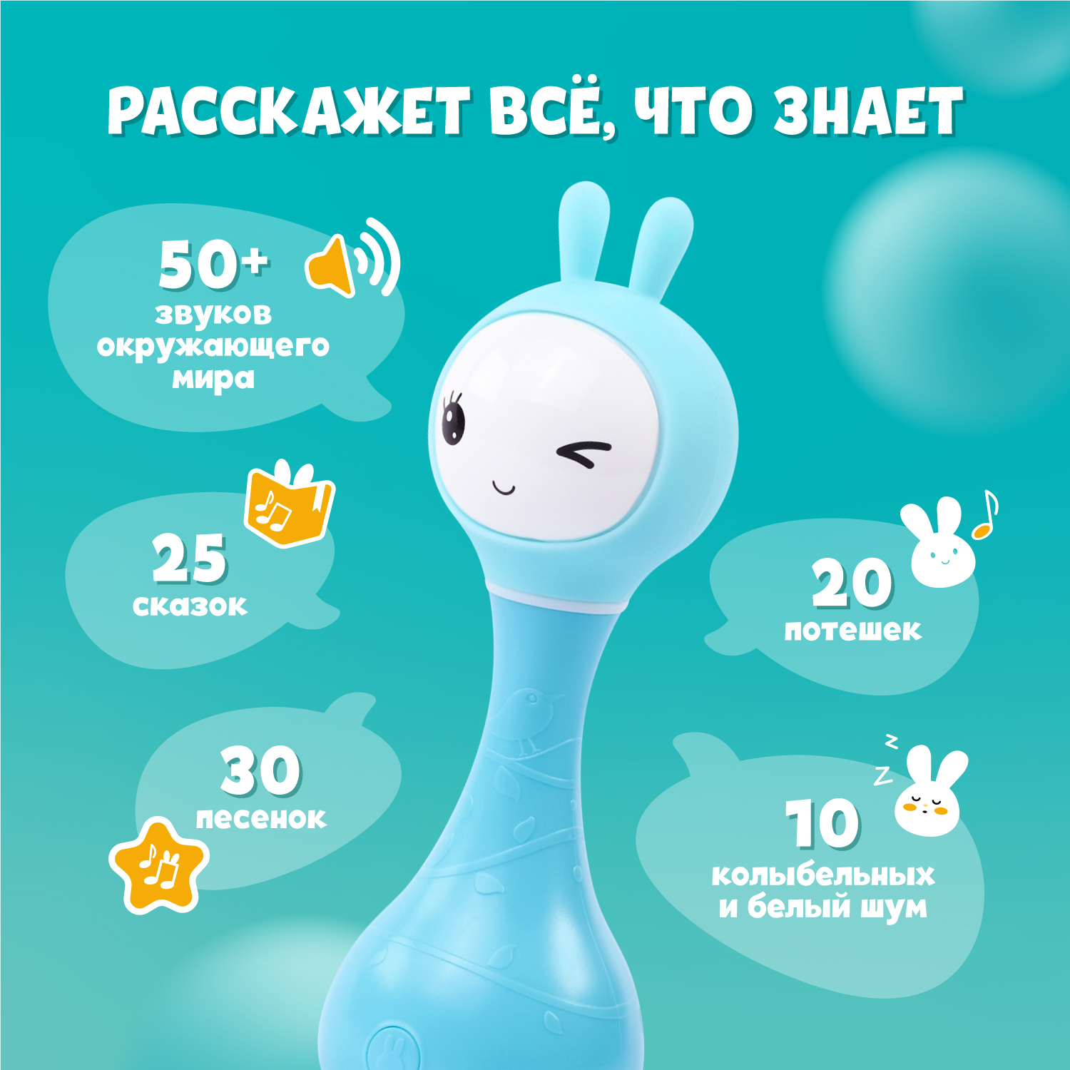 Игрушка alilo Умный зайка - фото 2