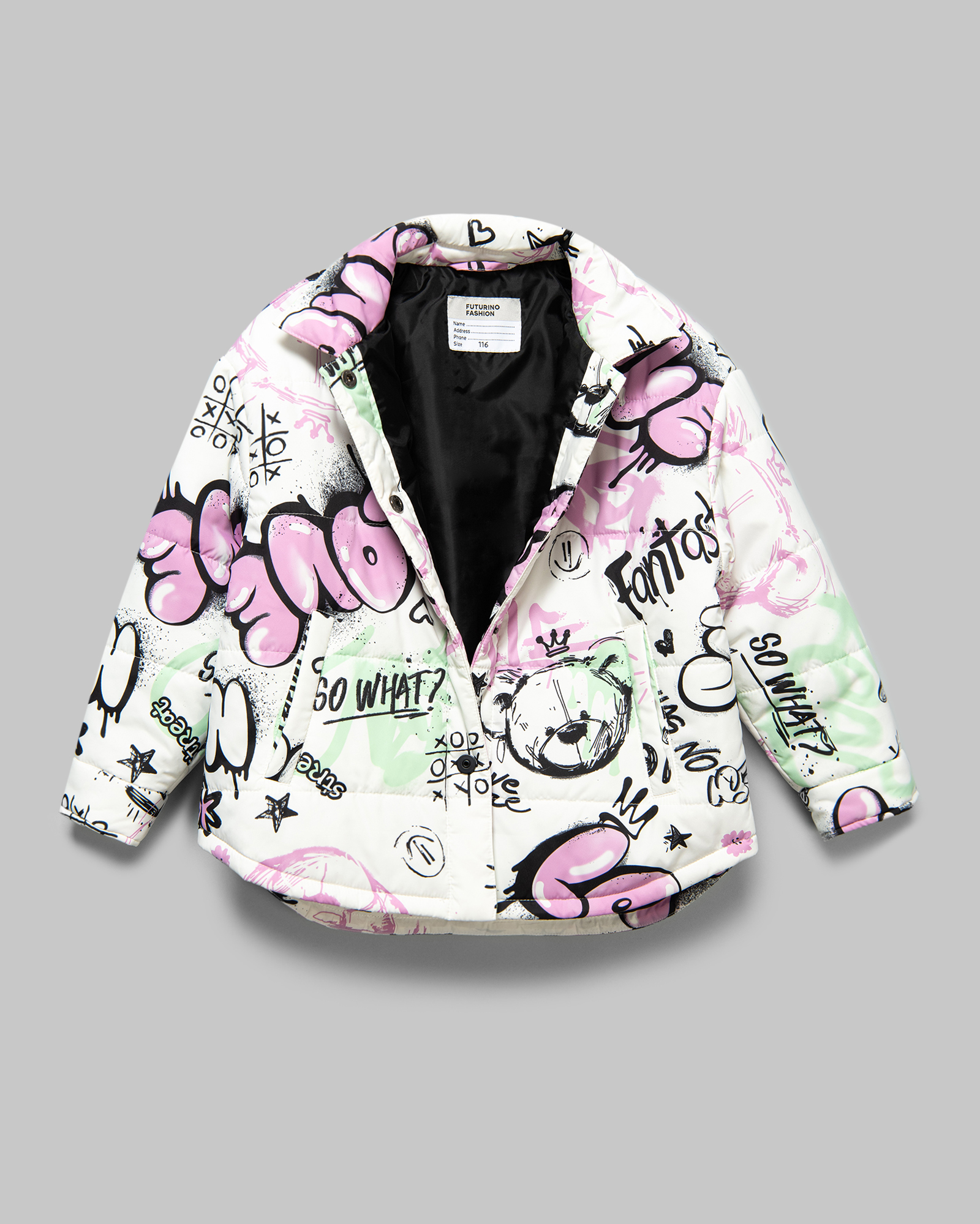 Куртка Futurino Fashion SP25FF-1GO03kg-43 - фото 4
