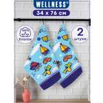 Полотенце Wellness МЕЧТА_1-53 Набор_2 34 x 76 см 2 шт.