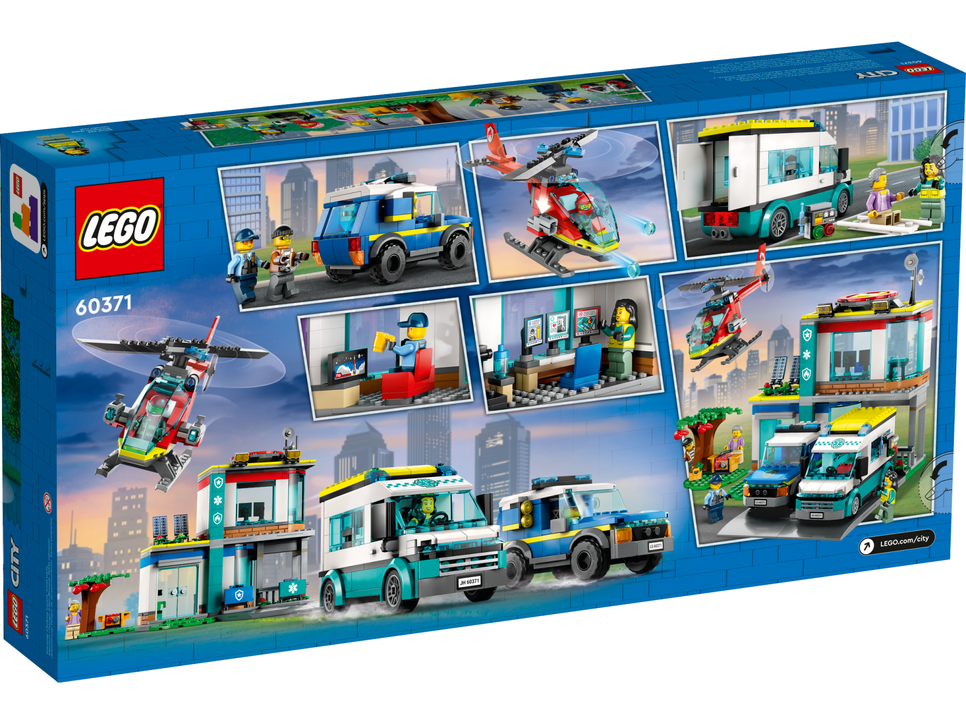 Конструктор LEGO City 60371 706 дет. - фото 9