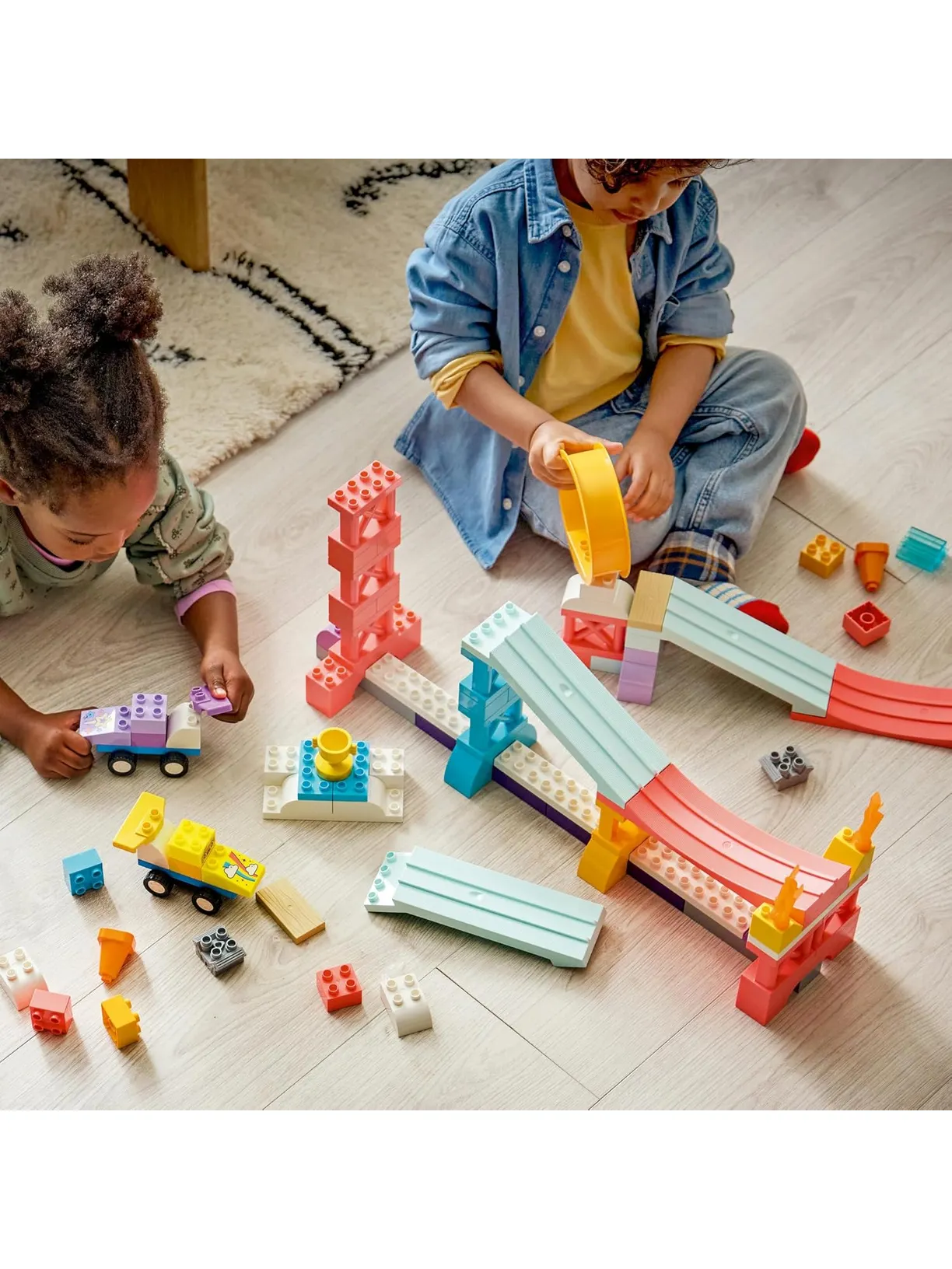 Конструктор LEGO DUPLO Креативные горки 111 дет. - фото 4