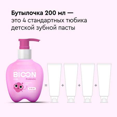 Зубная паста BIO ON с фтором десерт
