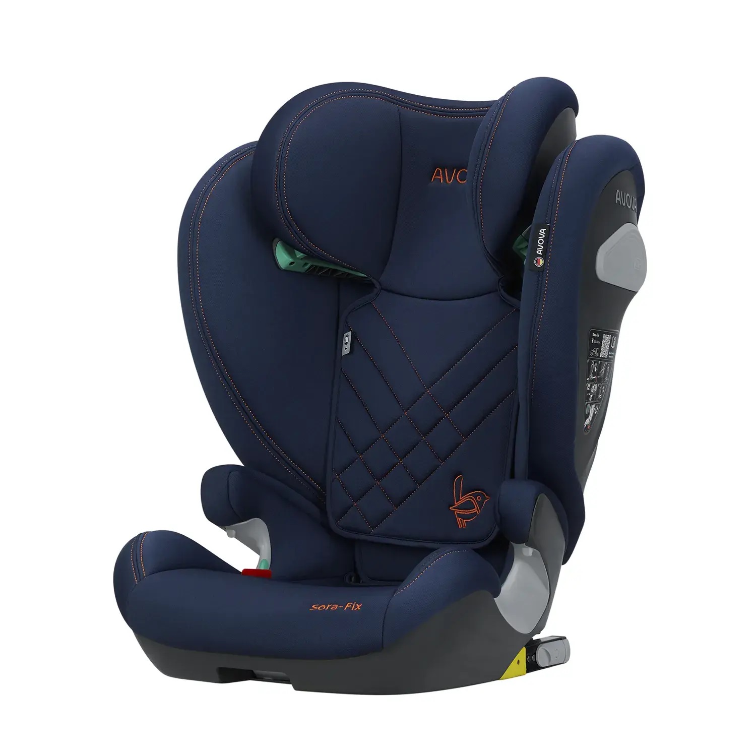 Автокресло Avova Sora-Fix Isofix 2/3 (15-36 кг) синий - фото 2
