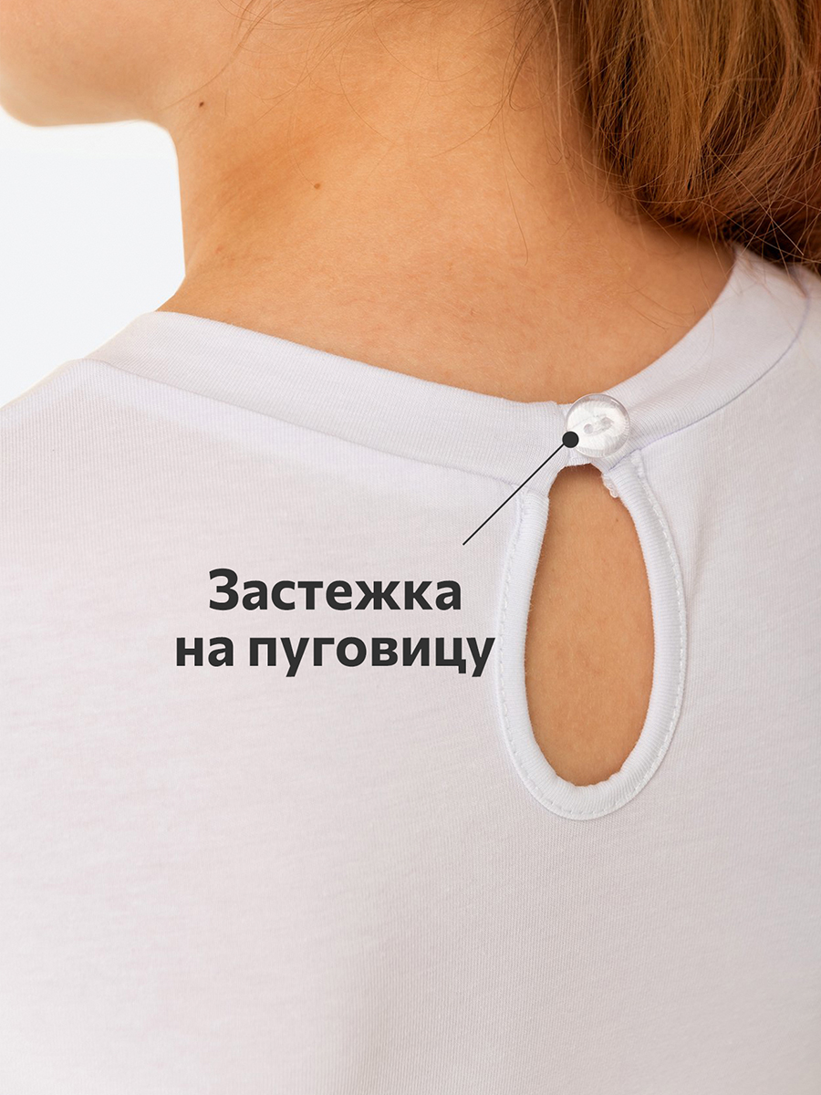 Блузка HappyFox HFLUNSH226белый - фото 4