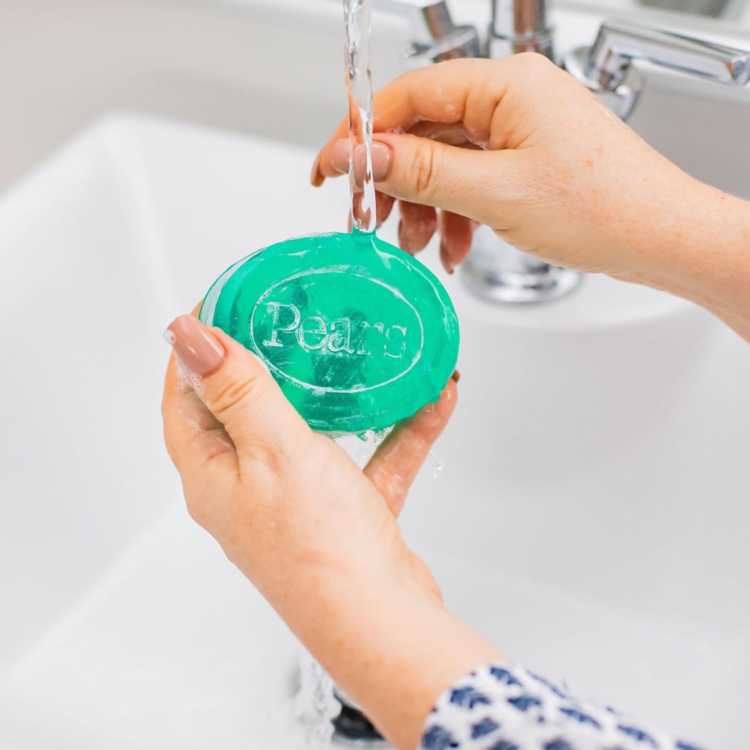 Мыло PEARS С натуральными маслами 3 шт. 375 г - фото 11