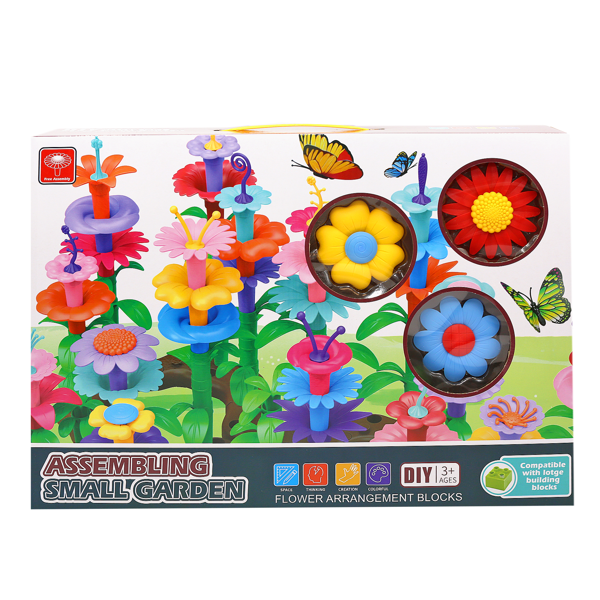 Конструктор SHARKTOYS Цветы - фото 10