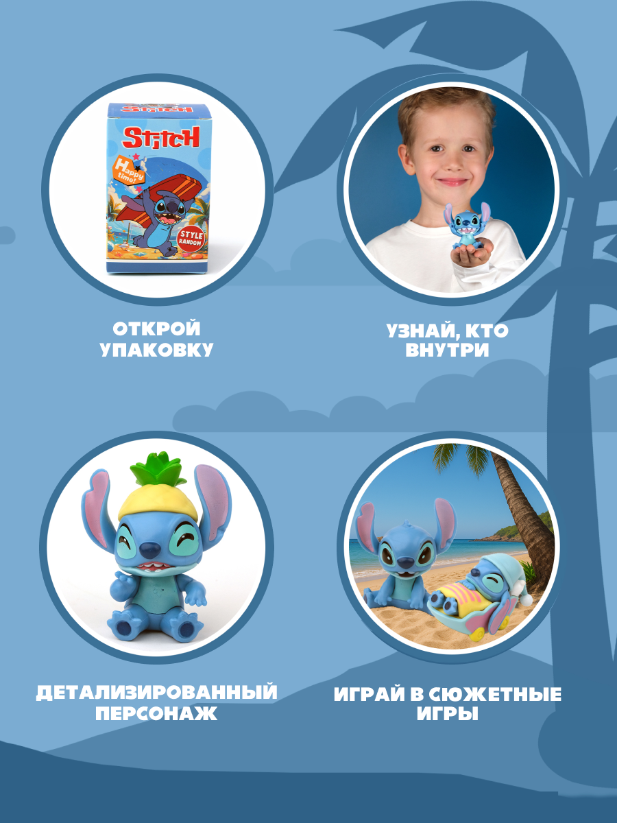 Фигурка Stitch сюрприз - фото 2