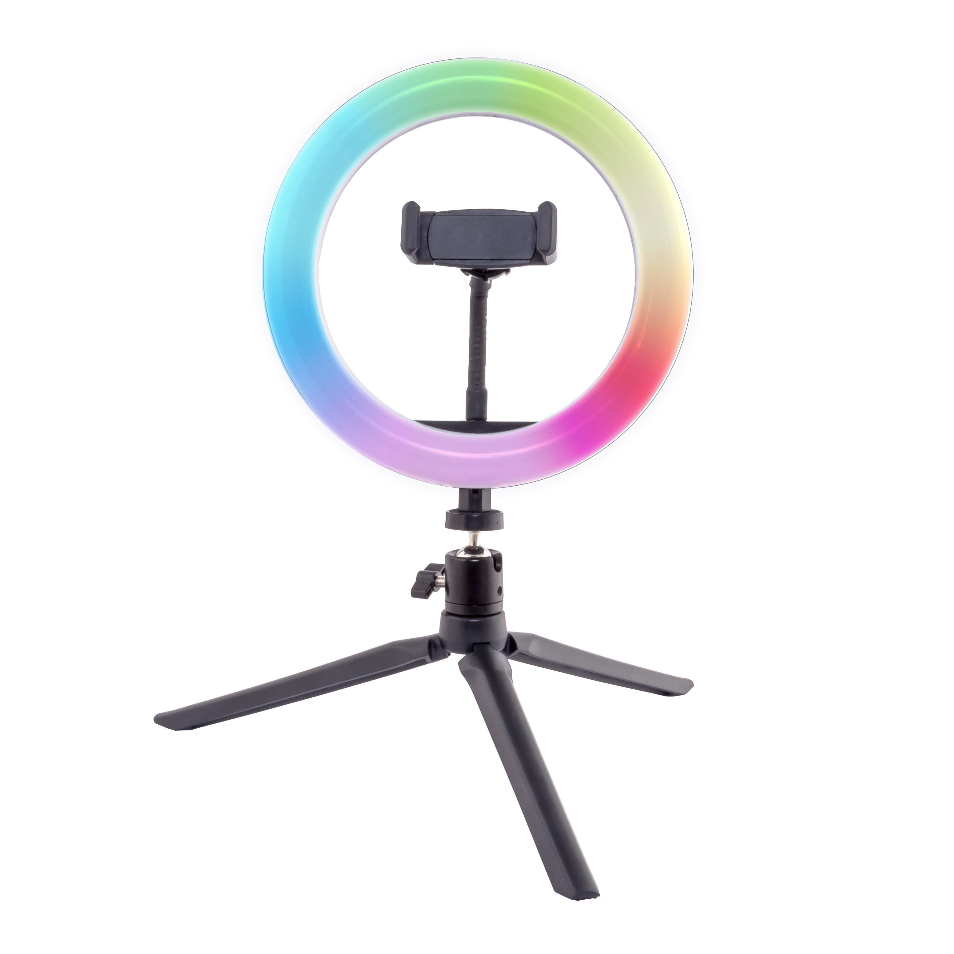 Кольцевая светодиодная лампа Rekam RL-20 LED RGB TABLE Kit - фото 1