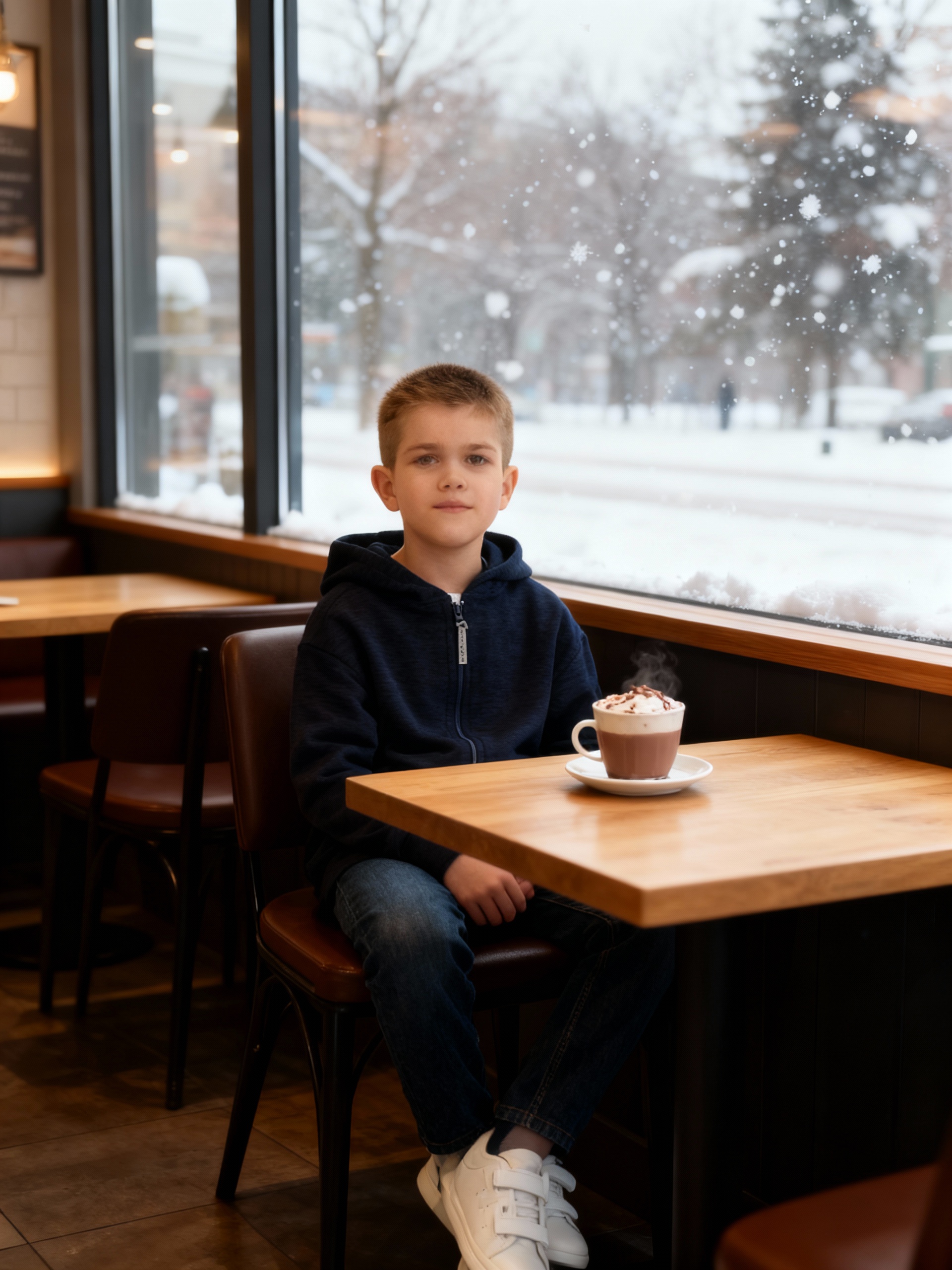 Толстовка Утенок 601кт т.синий - фото 2