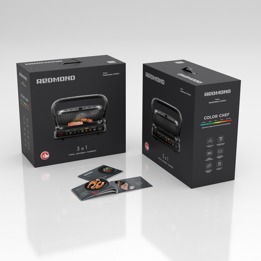 Электрогриль REDMOND GM300 - фото 3