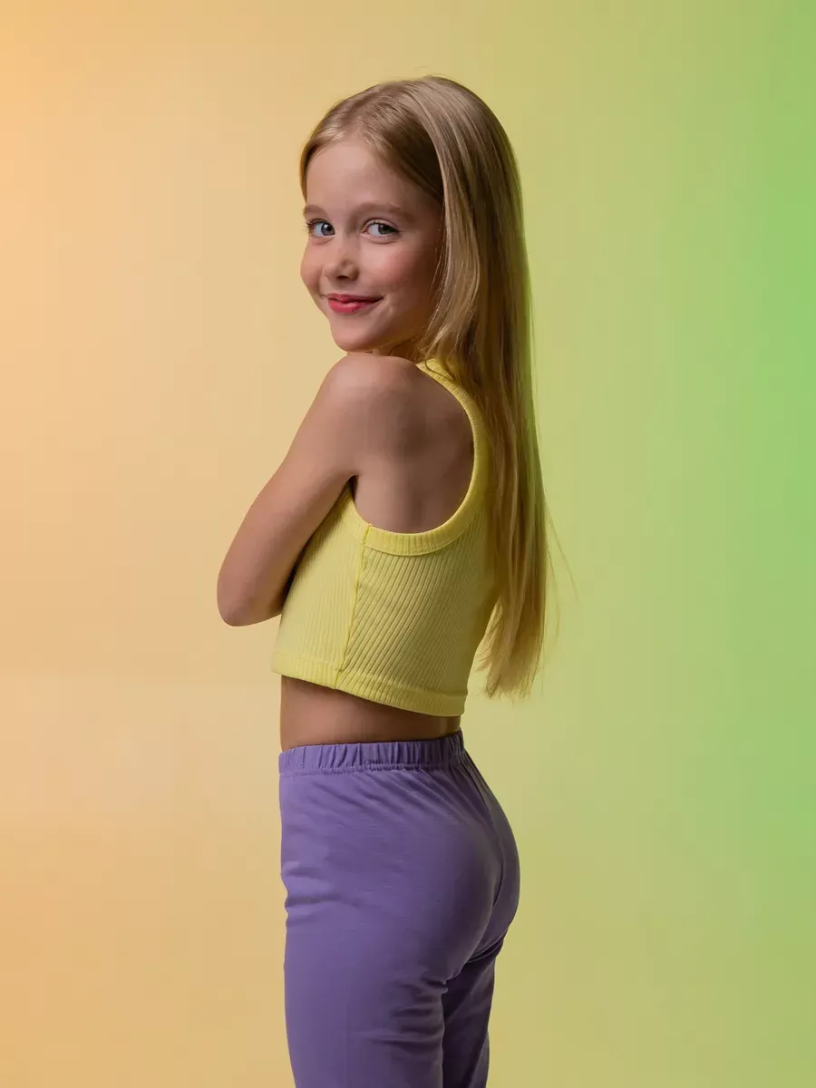 Топ CROOT 9208670/lightyellow - фото 7