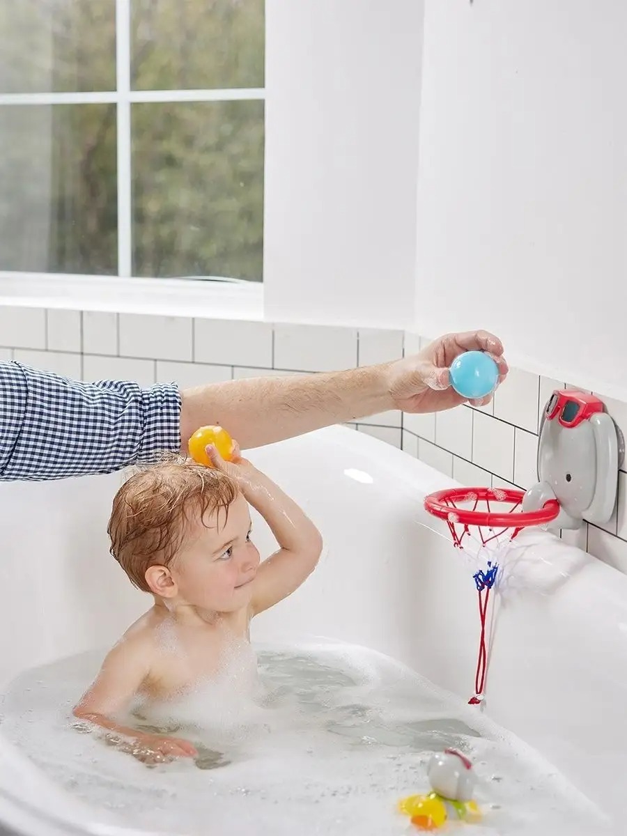 Игрушка Hape Баскетбольное кольцо Слоник - фото 2