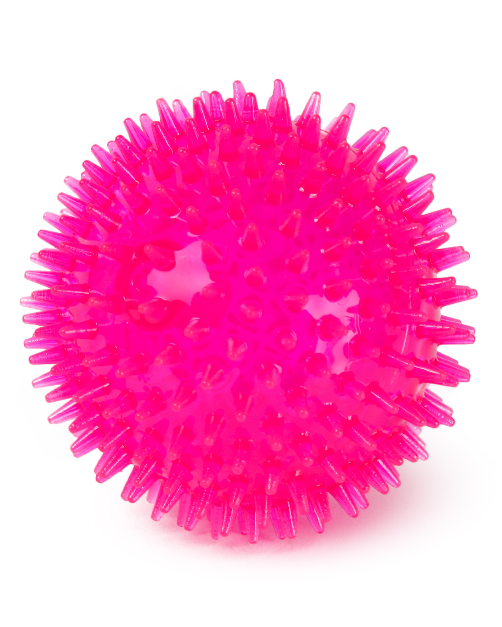 Игрушка для собак Barbaks Мяч с зубчиками пищит TPR 8см в ассортименте - фото 5