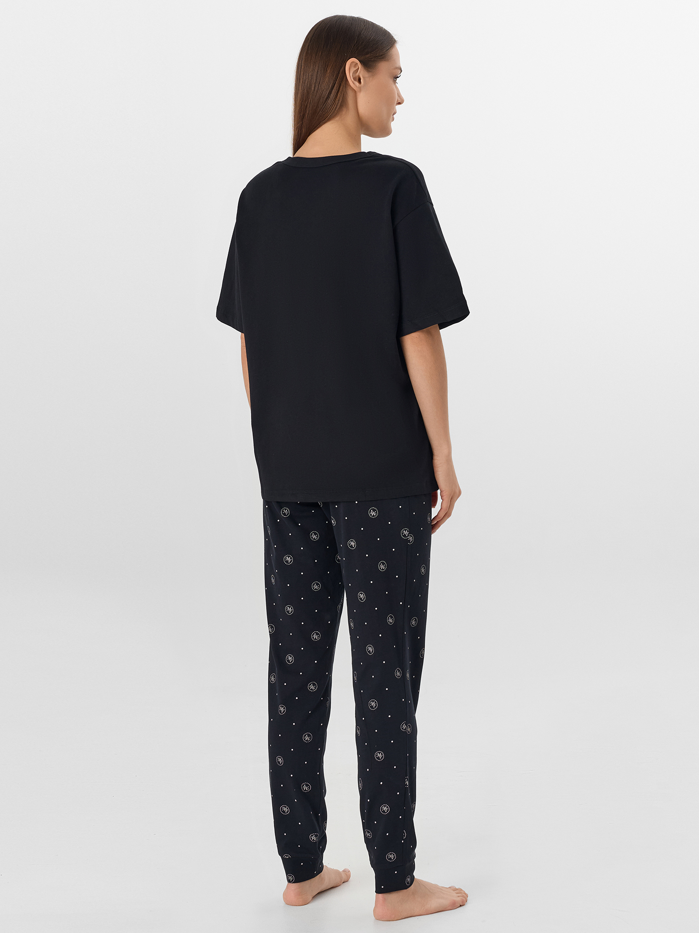 Пижама Mark Formelle (Марк Формэль) 592440/черный +MF на черном - фото 2