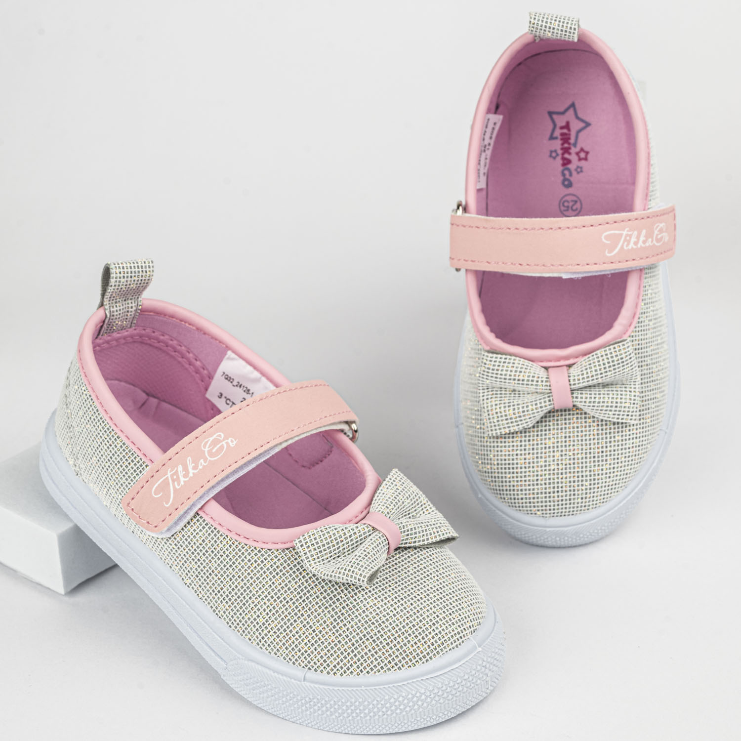 Туфли TikkaGo 7G32_24126-1_grey-pink - фото 2