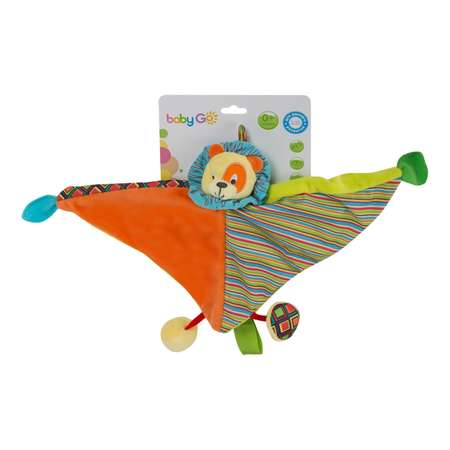 Игрушка-салфетка BabyGo Лев