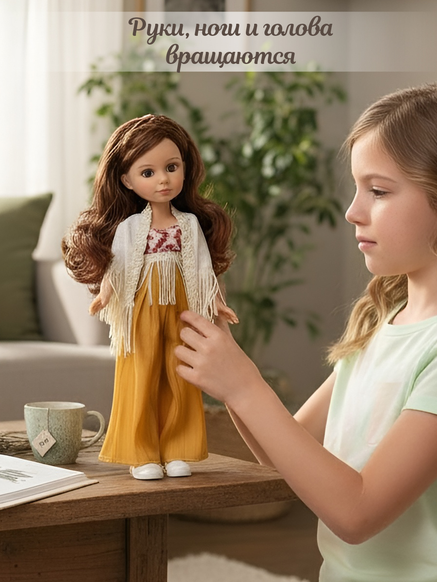 Кукла классическая Veld Co высота 36 см 136524 - фото 8