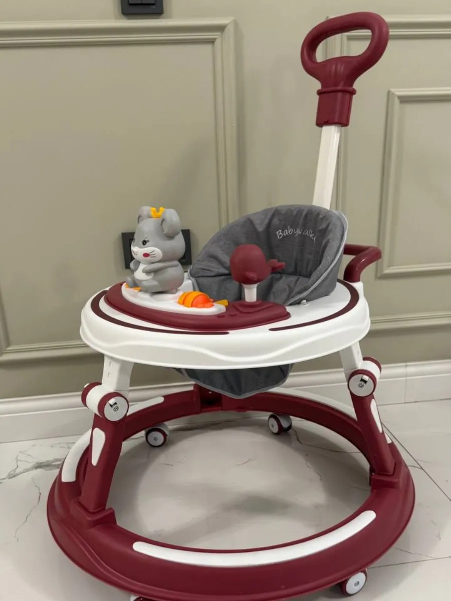 Ходунки EVERFLO красный - фото 2