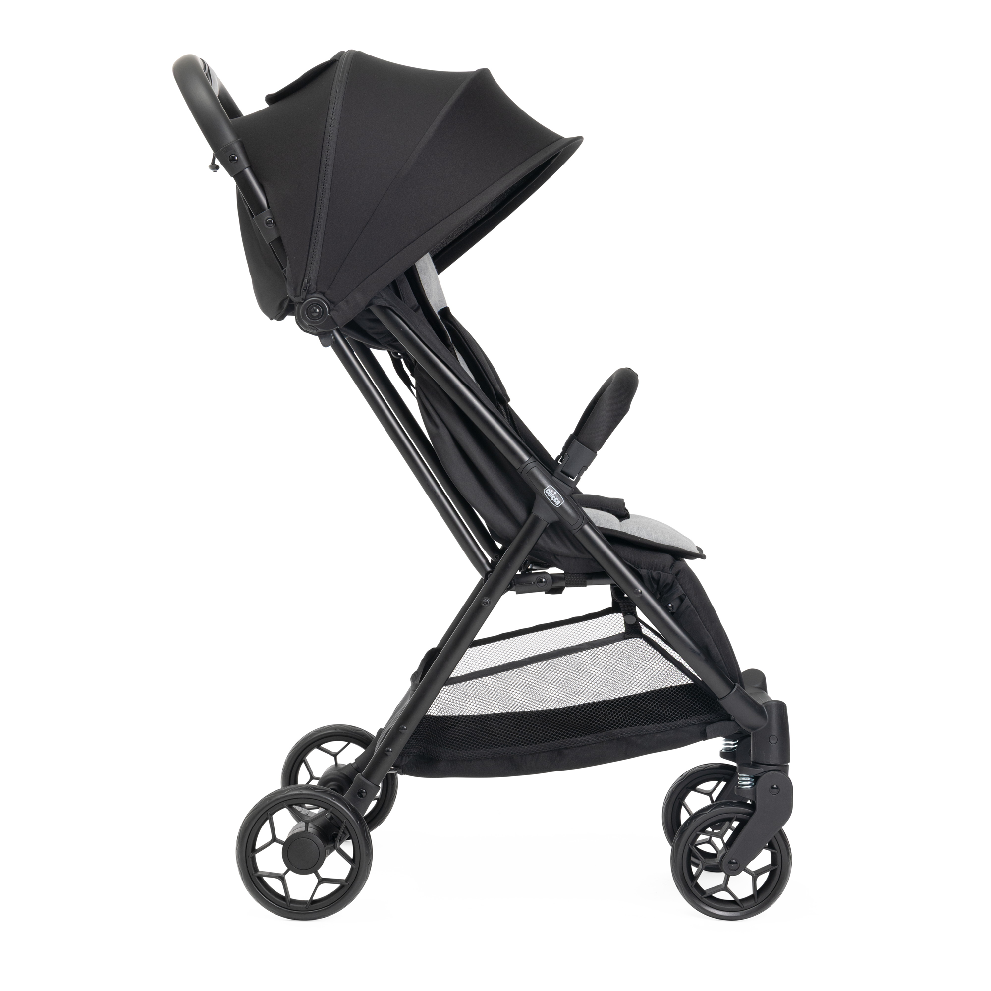Коляска прогулочная Chicco черный - фото 10