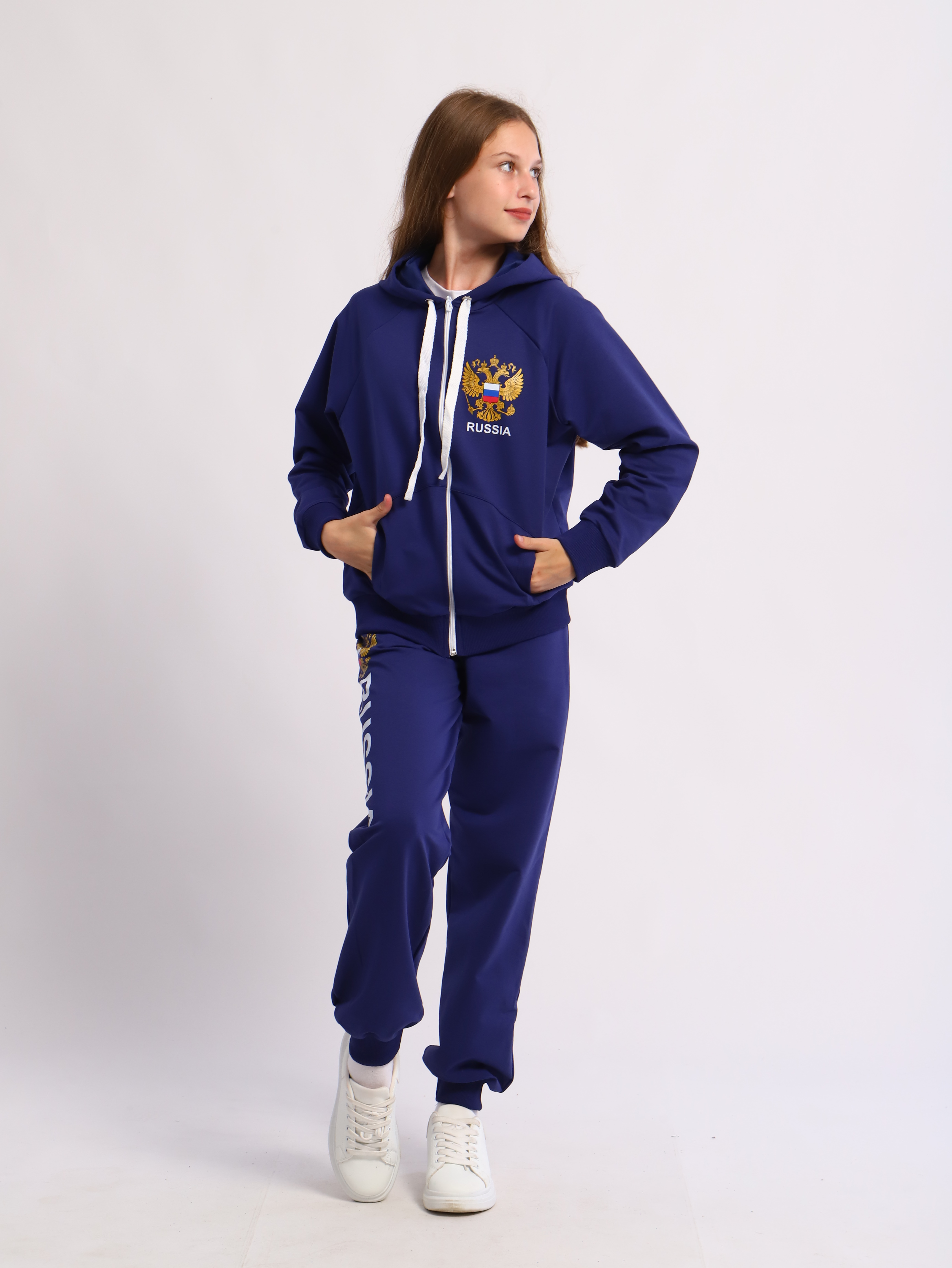 Костюм ЛАДОШКИ Костюм Марафон василек - фото 14