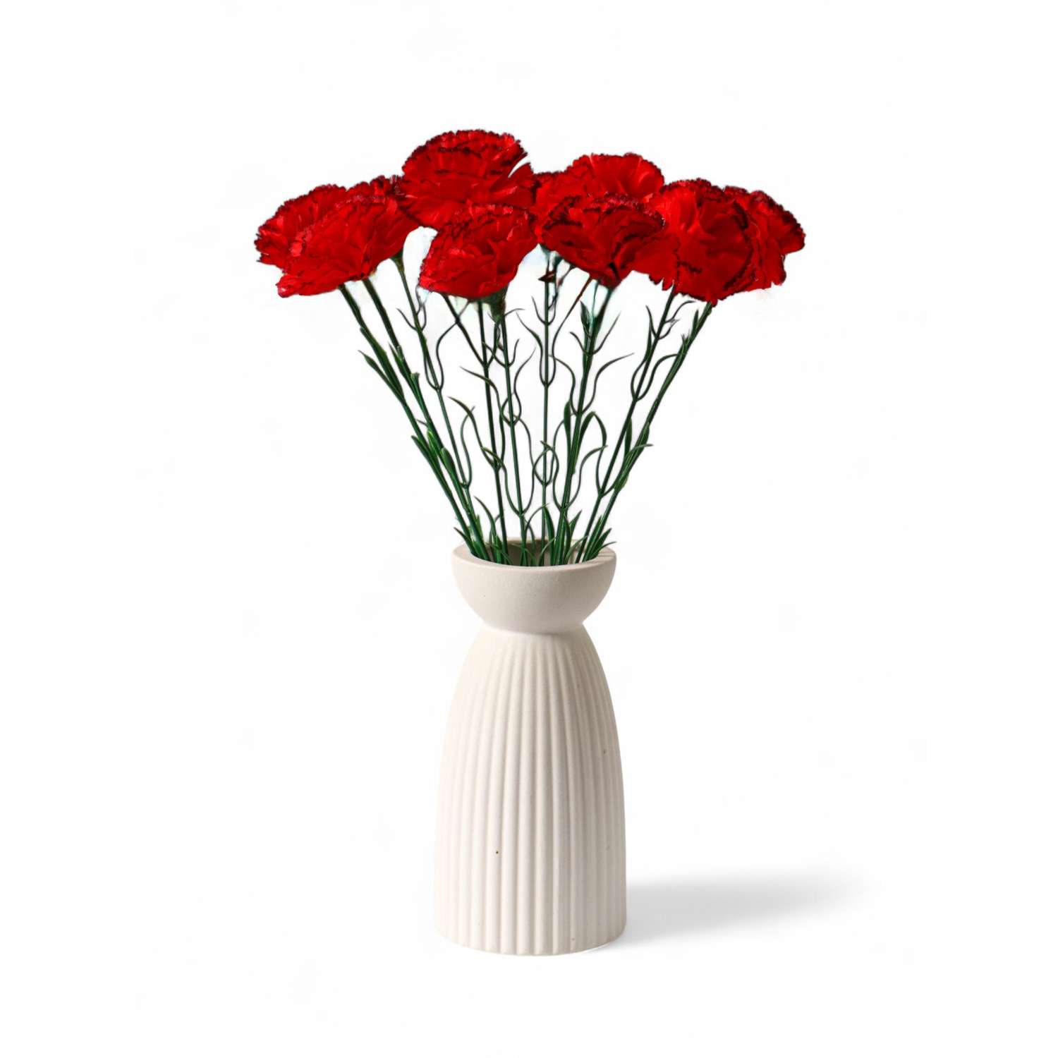 Цветы искусственные . Гвоздика 45см в ассортименте - фото 1