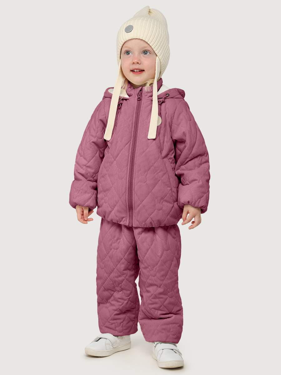 Костюм NIKASTYLE 7м0426 розовый мусс - фото 1