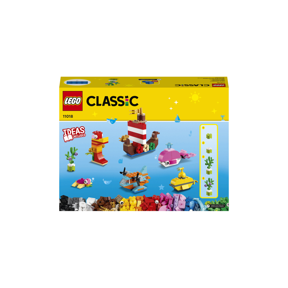 Конструктор LEGO Classic Творческое веселье в океане 333 дет. - фото 5