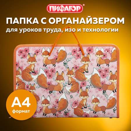 Папка для труда Пифагор А4