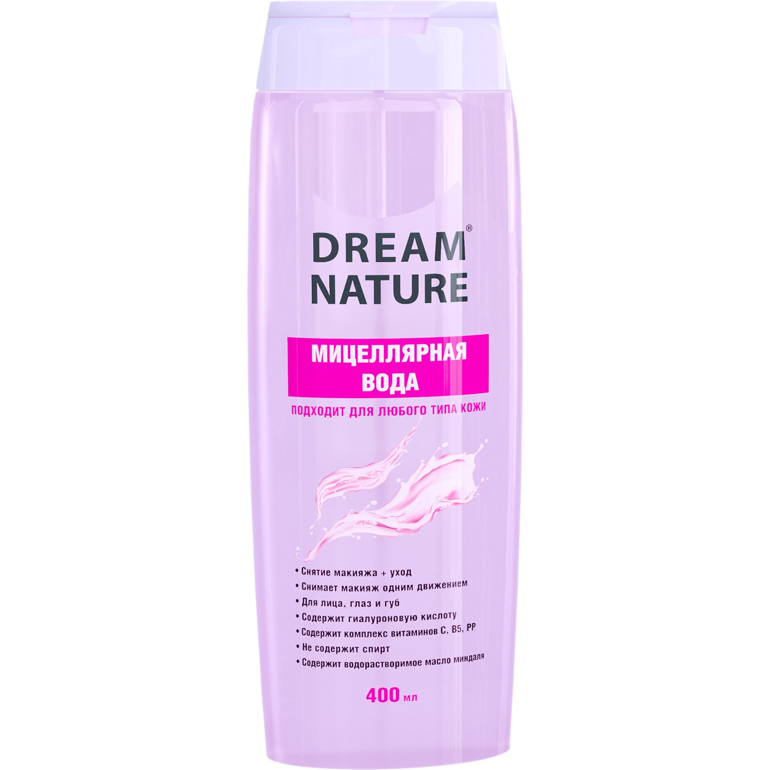 Мицеллярная вода Dream Nature для всех типов кожи 400 мл - фото 1